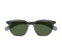 Montblanc Mb0352s Occhiali Da Sole Uomo Grigio Squadrato Verde 50mm