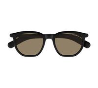 Montblanc Mb0352s Occhiali Da Sole Uomo Nero Squadrato Marrone 50mm