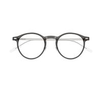 Montblanc Mb0426o Occhiali Da Vista Uomo Grigio Rotondo