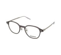 Montblanc Montature da vista MB0427O 004 Uomo Grigio trasparente Rotonda