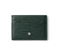 Montblanc Meisterstück 4810 British Green Leather 5cc Card Holder 130938