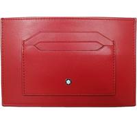 Montblanc Meisterstück 6cc Red Leather Card Holder 129909