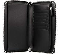 Montblanc Meisterstück Compact Travel Wallet BK Portafoglio, Adulti Unisex, Nero (Nero) Taglia Unica