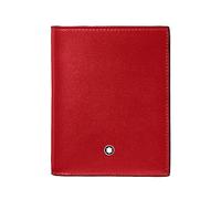 MONTBLANC Meisterstück Compact Wallet 6cc Bk/Rd