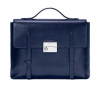 Montblanc Meisterstück Neo Briefcase 131687 - Ink Blue Leather, Modern Design