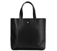 Montblanc Meisterstück Selection Soft Tote Bag - Black Calfskin Leather, Dual Zippered Compartments
