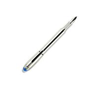 Montblanc StarWalker Metal Penna Stilografica Platino Pennino F 118874