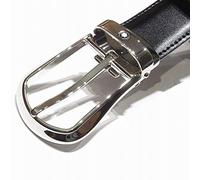 Montblanc Uomo Classic Cintura, Schwarz, 3 cm x 120 cm