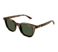 Montblanc Mb0320s Sunglass Man Recycled Acetate, Occhiali Uomo, Multicolore, Taglia Unica