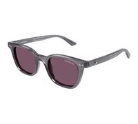 Montblanc Uomo MB0320S 004 Occhiali da sole Acetato Grigio Viola Rotonda