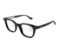 Montblanc Uomo MB0320S 005 Occhiali da sole Acetato Nero Trasparente Rotonda Fotocromatiche Fotocromatico