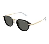 Montblanc Mb0336s Sunglass Man Injection, Occhiali Uomo, Multicolore, Taglia Unica