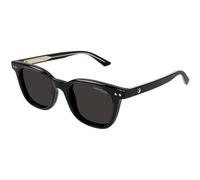 Montblanc Uomo Montblanc MB0320S 001 Occhiali da sole Acetato Nero Grigio Rotonda