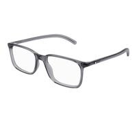 Montblanc Uomo Montblanc MB0328O 002 Montature da vista Grigio Trasparente Squadrata