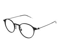 Montblanc Uomo Montblanc MB0357O 002 Montature da vista Nero Trasparente Rotonda
