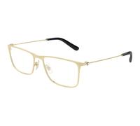 Montblanc Uomo Montblanc MB0464O 008 Montature da vista Metallo Oro Trasparente Squadrata