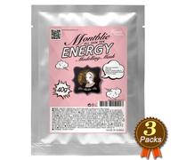 MONTBLIE Energy Jelly Rubber Mask 40g Nutriente Vitamina C Anti-Ageing Modeling