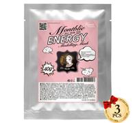 MONTBLIE Energy Jelly Rubber Mask 40g x 3EA Vitamina C Anti-Ageing Modeling