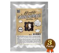 MONTBLIE Ginseng Nutritious Jelly Rubber Mask 40g Skin Elastity Modeling Pack
