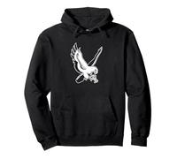 Montclair State University Red Hawks Mascot Felpa con Cappuccio