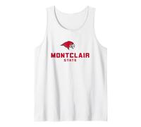 Montclair State University Red Hawks Stacked Logo Canotta