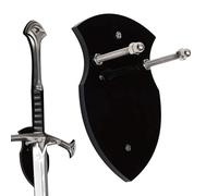 Monte a Parete Del Display Dei Pugnali - Gancio Da Pugnale Verticale | Appendiabiti Di Spade Personalizzate, Parette per Armi in Acciaio, Display Di Armi, Gancio Da Parrete per Spada, per Keyb