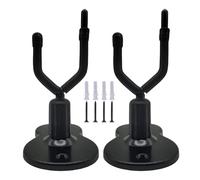 Monte a parete del gancio di violino, monte a parete di viola,2x gancio per appendiabiti viola con supporto per prua | Visualizzazione dello strumento di stringa di salvamento spaziale per amatori e p