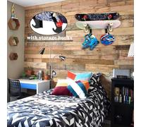 Monte A Parete Di Skateboard - 10,63*4.33*0.79in Rack Per Lo Skateboard Acrilico | Appuntamento Murale Per Skatteboard, Longboards, Scooter | Porta Del Tabellone - Arredamento Della Camera Da Garage P