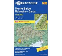 Monte Baldo - Malcesine - Garda 1:25.000 [Lingua inglese]