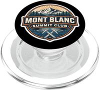 Monte Bianco Summit Club Mountain Peak Climber Arrampicata Escursionismo PopSockets PopGrip per MagSafe