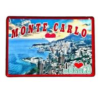 Monte Carlo Monaco Monako Souvenir Monte Carlo - Magnete per frigorifero Monte Carlo Souvenir