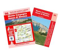 Monte Carpegna Sasso Di Simone. Carta dei sentieri 1:25000. Con guida escursionistica. Con Carta geografica ripiegata