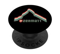 Monte Cervino Zermatt Svizzera Escursionismo Salita Regali PopSockets PopGrip Adesivo
