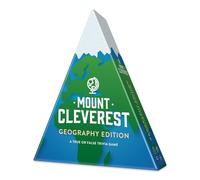 MONTE CLEVEREST - Geography Edition | Gioco di Trivia vero o falso | Divertente gioco di carte per famiglie per adulti e bambini | Giochi per feste di compleanno per bambini | Giochi di viaggio |