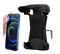 Monte del telefono della bicicletta: supporto per telefono cellulare da bicicletta, protezione solare, supporto per telefono con cerniera estesa, supporto per telefono cellulare da moto con funzione d