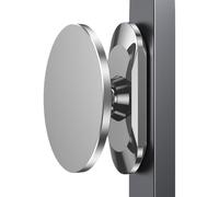 Monte del telefono magnetico, porta magnetica in palestra per uomini donne, stand mobile rotabile 360 con forte sospensione, doppio lato per la maggior parte degli smartphone, automobili, uffici, re