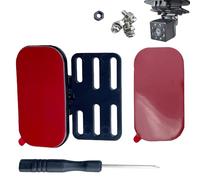 Monte della fotocamera - Porta della dash cam a multi -angolo | Finta di fattura posteriore sofisticata di fattura | Montaggio della fotocamera posteriore della crima