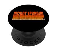 Monte Ephraim, New Jersey Stile retrò anni '80 PopSockets PopGrip Adesivo