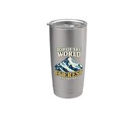 Monte Everest 8849 Metri Monte Himalayano Bicchiere termico in acciaio inox doppia parete