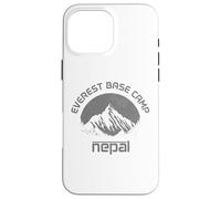 Monte Everest Nepal Himalaya Mountaineer Mountain Souvenir Custodia per iPhone 16 Pro Max
