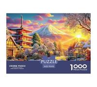 Monte Fuji_ Giappone Puzzle 1000 Pezzi, Jigsaw Puzzle Impossibile Regali Per Adolescenti E Bambini Home Giochi 70x50cm/1000pcs