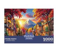 Monte Fuji_ Giappone Puzzle 1000 Pezzi Per Adulti E Bambini | Gioco Di Sfida Intellettuale Puzzle 38x26cm/1000pcs