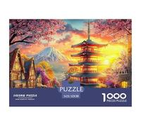 Monte Fuji_ Giappone Puzzle 1000 Pezzi Per Adulti E Bambini | Gioco Di Sfida Intellettuale Puzzle 52x38cm/1000pcs