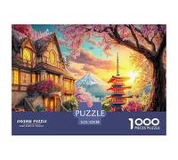 Monte Fuji_ Giappone Puzzle 1000 Pezzi Per Adulti E Bambini | Gioco Di Sfida Intellettuale Puzzle 52x38cm/1000pcs