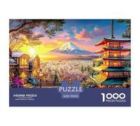 Monte Fuji_ Giappone Puzzle 1000 Pezzi Per Adulti E Bambini | Gioco Di Sfida Intellettuale Puzzle 70x50cm/1000pcs
