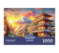 Monte Fuji_ Giappone Puzzle Da 1000 Pezzi Per Adulti E Bambini - Puzzle Ad Alta Difficoltà,Giochi Stimolanti Per Tutta La Famiglia 52x38cm/1000pcs