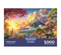 Monte Fuji_ Giappone Puzzle Da 1000 Pezzi Per Adulti E Bambini - Puzzle Ad Alta Difficoltà,Giochi Stimolanti Per Tutta La Famiglia 70x50cm/1000pcs