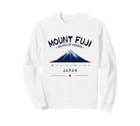 Monte Fuji GPS Bandiera Giapponese Giappone Fujiyama Felpa
