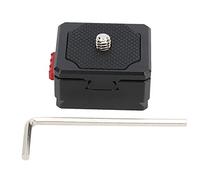 Monte gabbia della fotocamera - formazione integrale CNC lega, V - Montaggio Batteria compatibile con vite 1/4 pollici per la riga di video della fotocamera