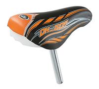 Monte Grappa Sella Monte Grappa MTB Bambino Nero/Arancio con canotto da 22 mm